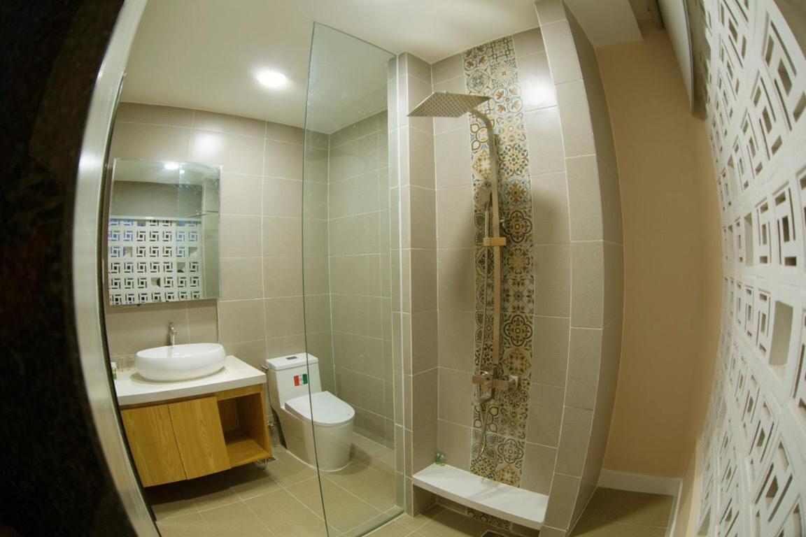 Thanh Thanh Mini Hotel Phan Ri Cua Exteriör bild